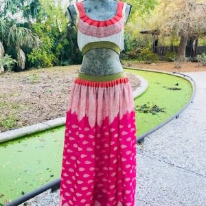 Custom two piece set skirt and blouse by archi thorne custom garments Belly Dancing
