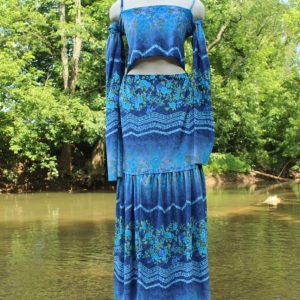 Almost Heaven (front) – Custom Hand Made Dress By Archi Thorne Almost Heaven